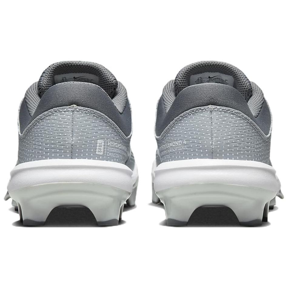 Nike Hyperdiamond 4 Pro MCS Wolfsgrau Weiß Damen Sneaker Cool-Grau Rein-Platin DC8990-012