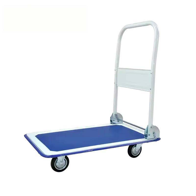 Lightweight Foldable 150KG Flatbed Hand Truck for Warehouse, Office & Home