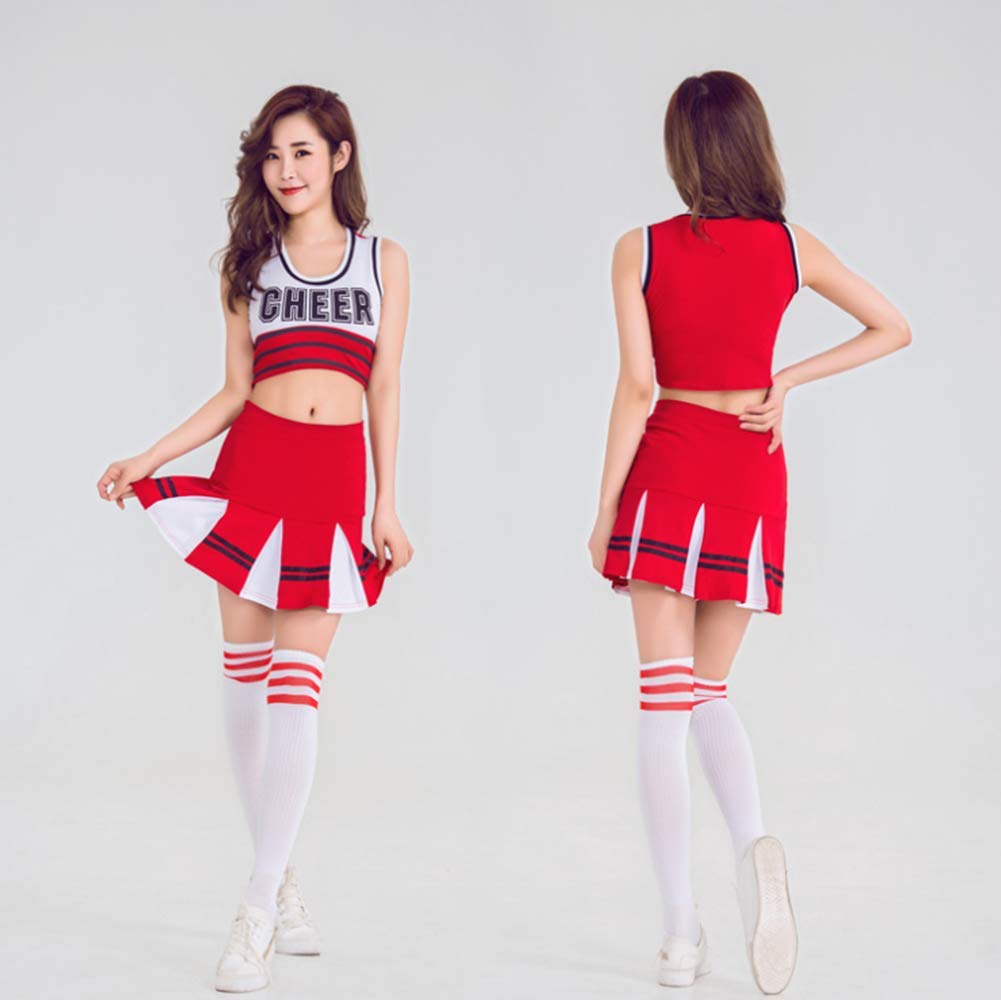 Hinata Cheerleader Cosplay Idol Cheerleading Dance Performance Training Stage Gymnastics Sports Costume Costume, Korean-Style Costume, Costume,