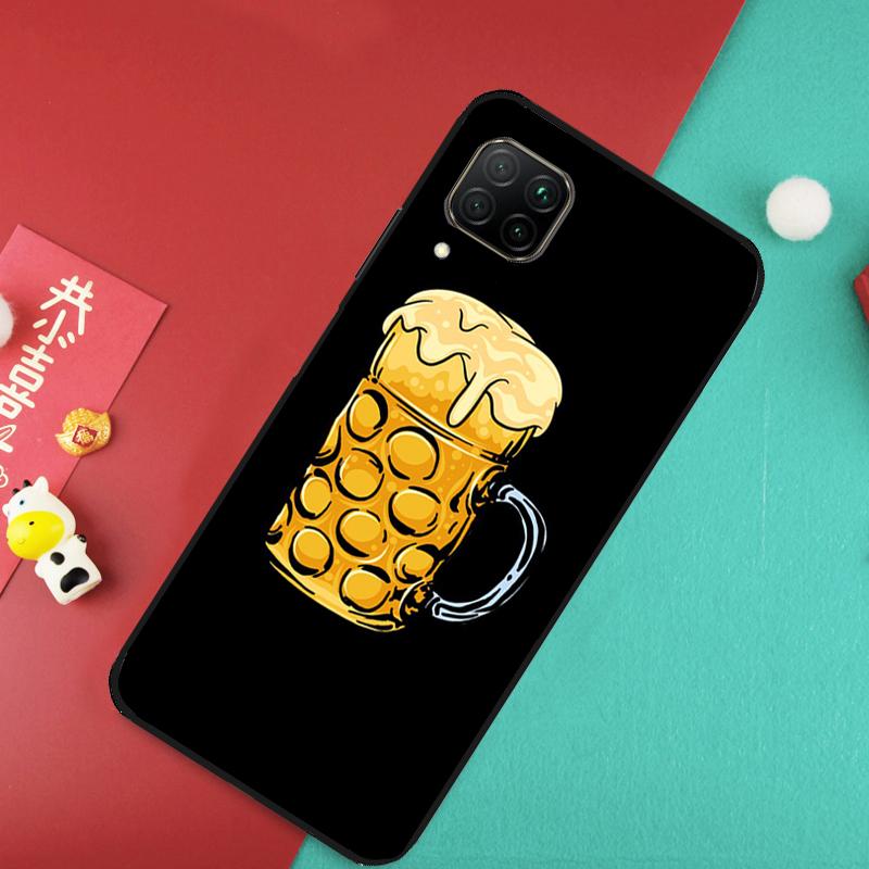 Drike Beer For Huawei Nova 12S 9 10 SE 7i 8i 11i 12i Y60 Y61 Y70 Y72 Y73 Y90 Y91 P20 P30 P40 Lite Case