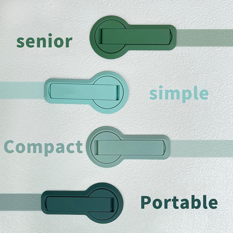 Portable Self Adhesive Phone Holder Cellphone Kickstand Foldable Desktop Phone Mount Stands Bracket For Iphone For Android