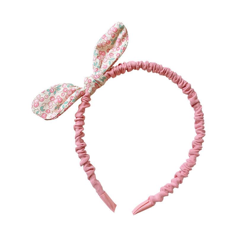 Korean-Style Floral Headband for Kids - Cute, Adorable, Gentle on Hair, Pastoral Design