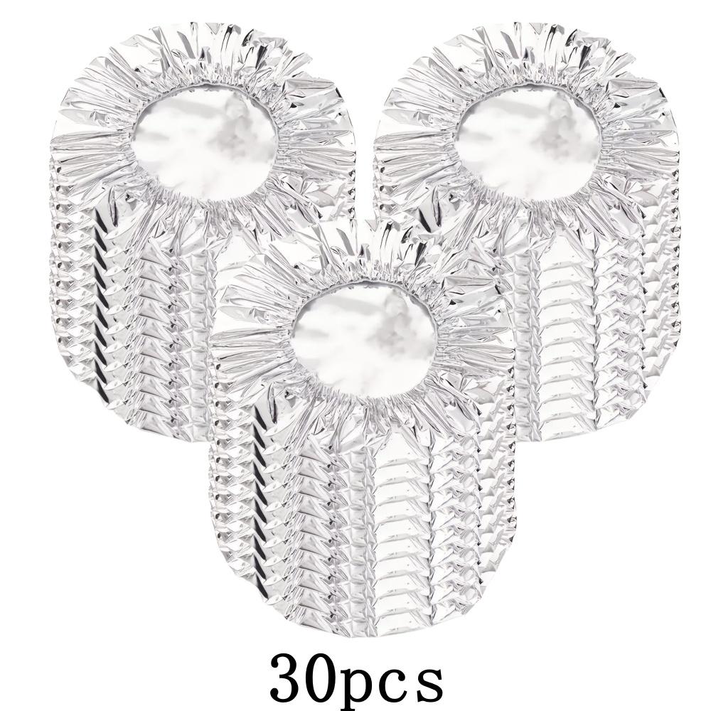 10/100 Stück Aluminiumfolienabdeckung Hitzebeständige Isolierabdeckung für Schüsseln Teller Warmhalten von Speisen Frischhaltefolie Küchenlebensmittelqualität