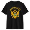 T-shirt Harajuku Spiaggia Bandiera Montenegro Magliette Novità 100% Cotone T-shirt Per Unisex Fantastica Maglietta a Maniche Corte