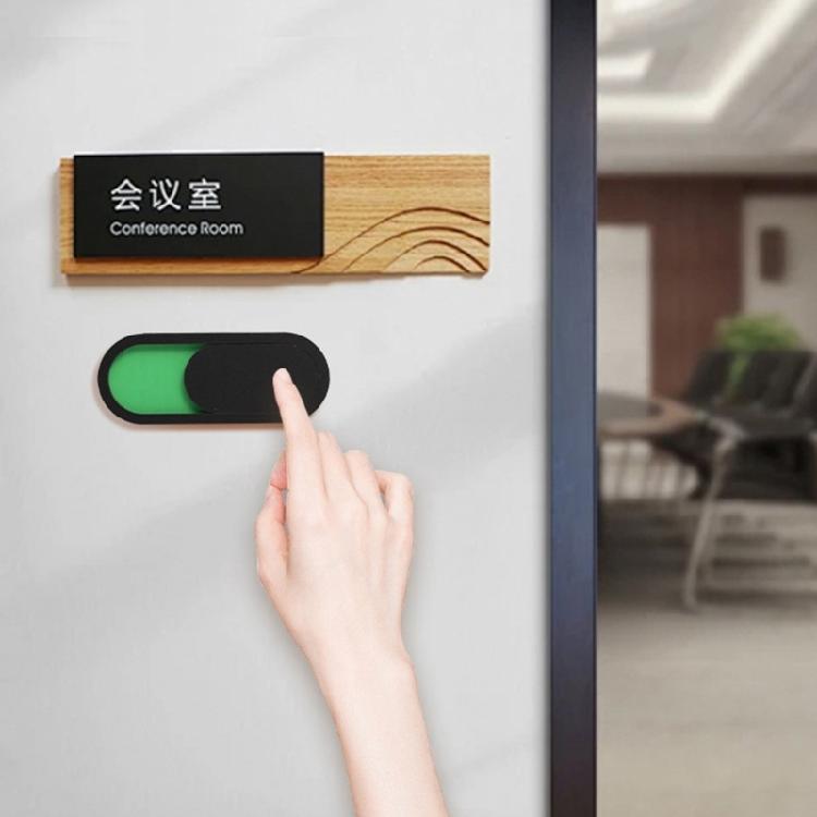 Vacant Occupied Door Sign for Office 2Pcs Do Not Disturb Slider Privacy Sign Open Closed Indicators Sign for Bathroom