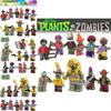 Children's Building Toy Plant Vs. Zombie Boy Mini Granule Toy
