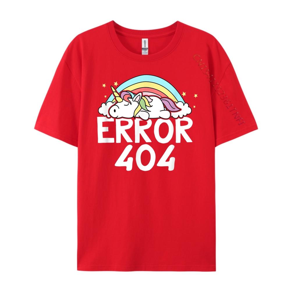 

Cute Error 404 Unicorn Computer Geek Web Developer Mens Designer T Shirt Men Clothes Luxury Designer Tshirt Easter Sunday S