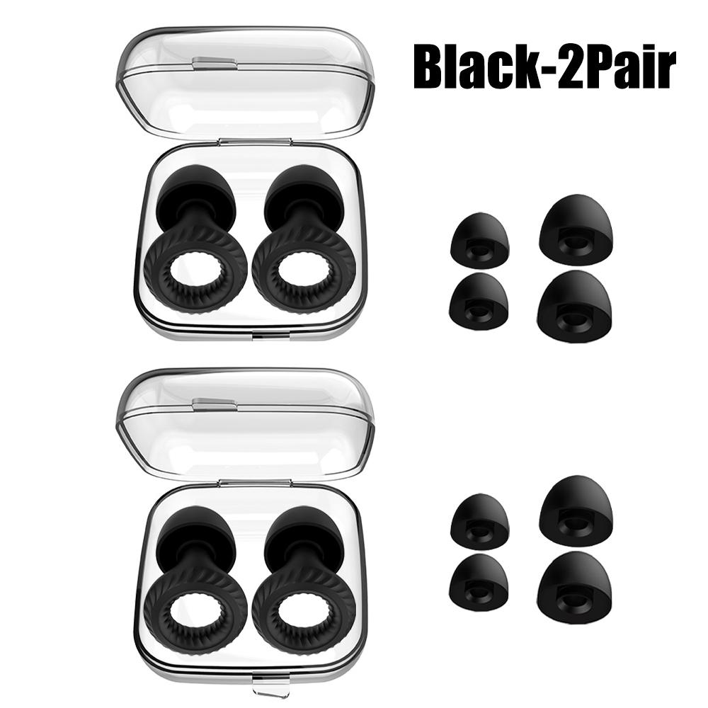 Silicone Noise Earplugs for Swimming Sleep Noise Cancel Reduction-Soundproof Reduce Disturbances -Quality Loop Earplugs Supplies