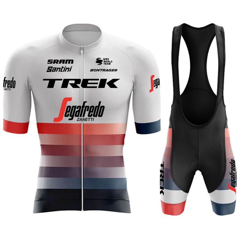 Maglia da Ciclismo a Manica Corta Traspirante ad Asciugatura Rapida per Uomo Donna, Abbigliamento per Bici da Strada e Mountain Bike con Salopette