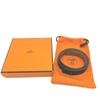HERMES Belt only Reversible belt for bottoms belt Boxcalf / Epsom Black/Brown