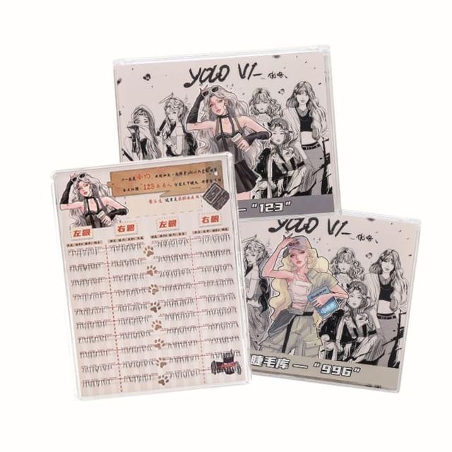 

YOLO YYX - Lazy Cat Claw Series Individual False Lower Eyelashes (Jumbo) - 5 Types 123# (20 pairs/160 clusters)