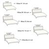 Basic Classic Stretch Fleece Bed Headboard Cover, for All Seasons Furniture Protector