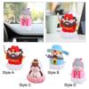 Chinese Mythological Figurine Car Dashboard Decoration Adorable Spring Festival Fengshui Sculpture for Housewarming Gift