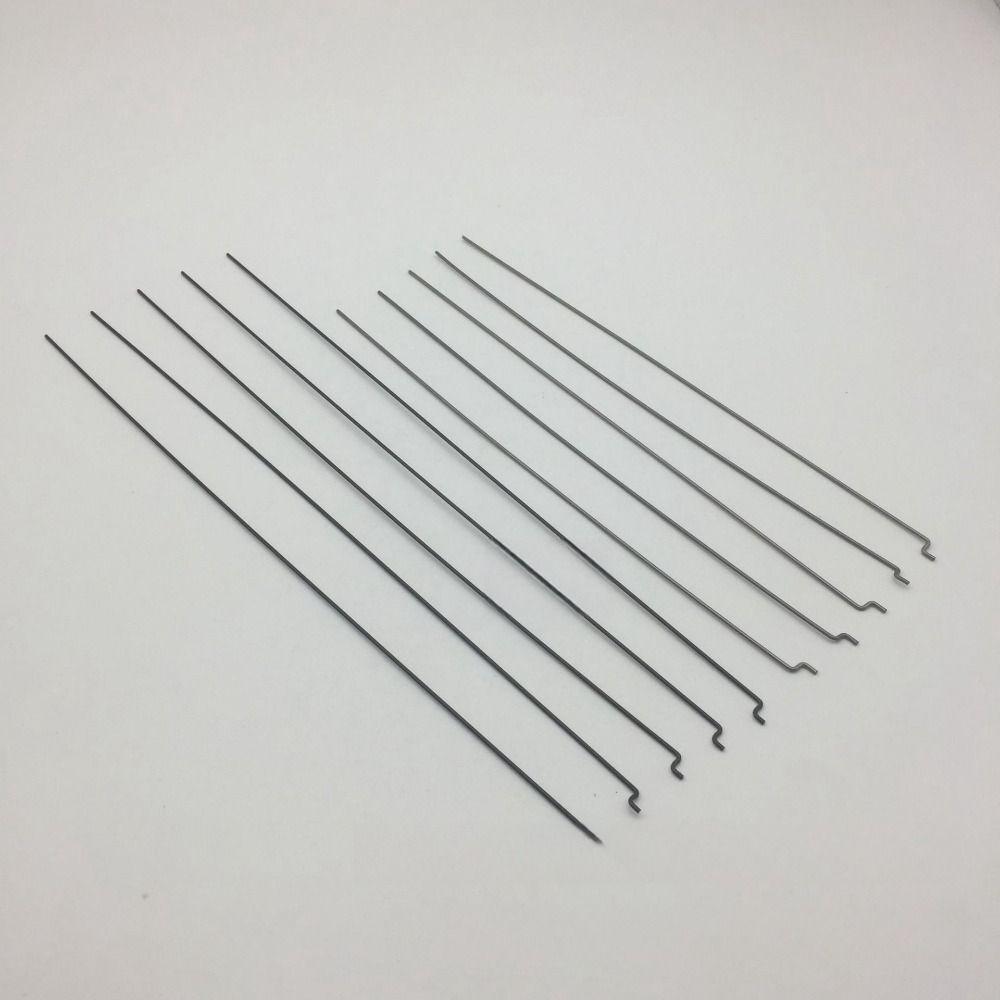 20pcs Z-type Steering Gear Lever Dia 1.2mm Servo Lever Reusable Pull Rod