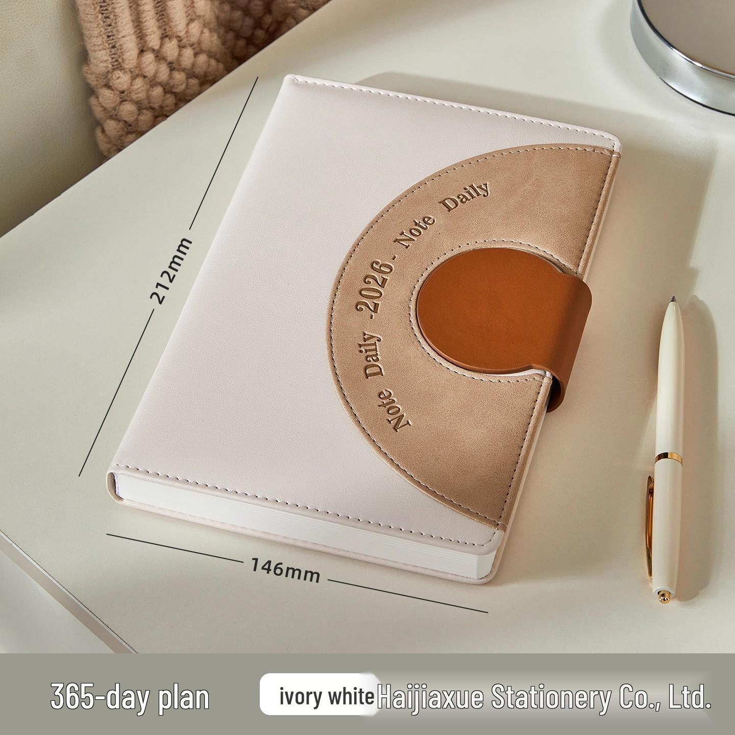 Ежедневник и планировщик встреч формата A5 на 2026 год Jan 2026 - Dec 2026