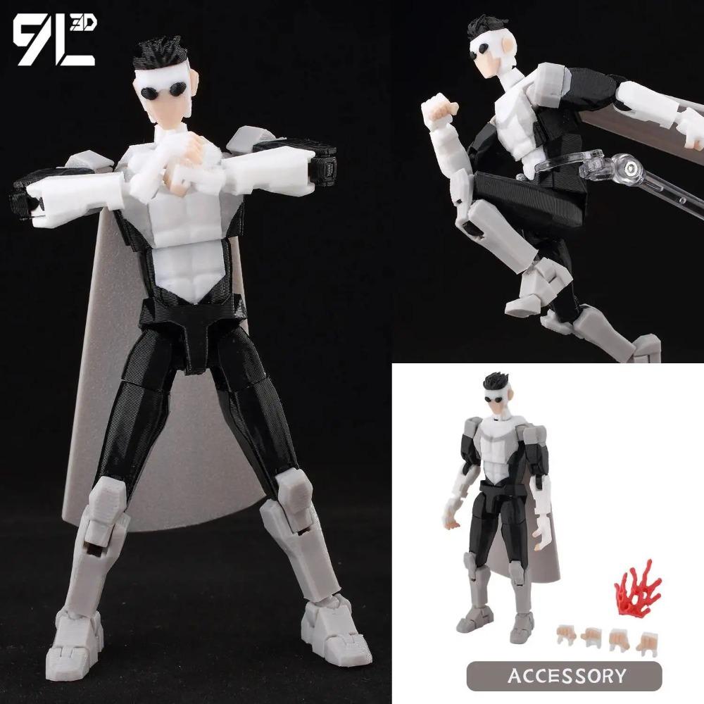 9L3 Vytištěno na 3D Tisk Neporazitelný Chlapec Lucky13 Dummy13 Dobýt LEX Allen Superhrdinové Anime Hračky Akční Figurky Model Manekýna Ozdoby