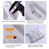 Alphabet LEDs Light Standing Letters Sign with Bulbs Night Lamp Warm White Constant Bright Light Effect 2 * AA Cell Operated IP54 Water Resistance