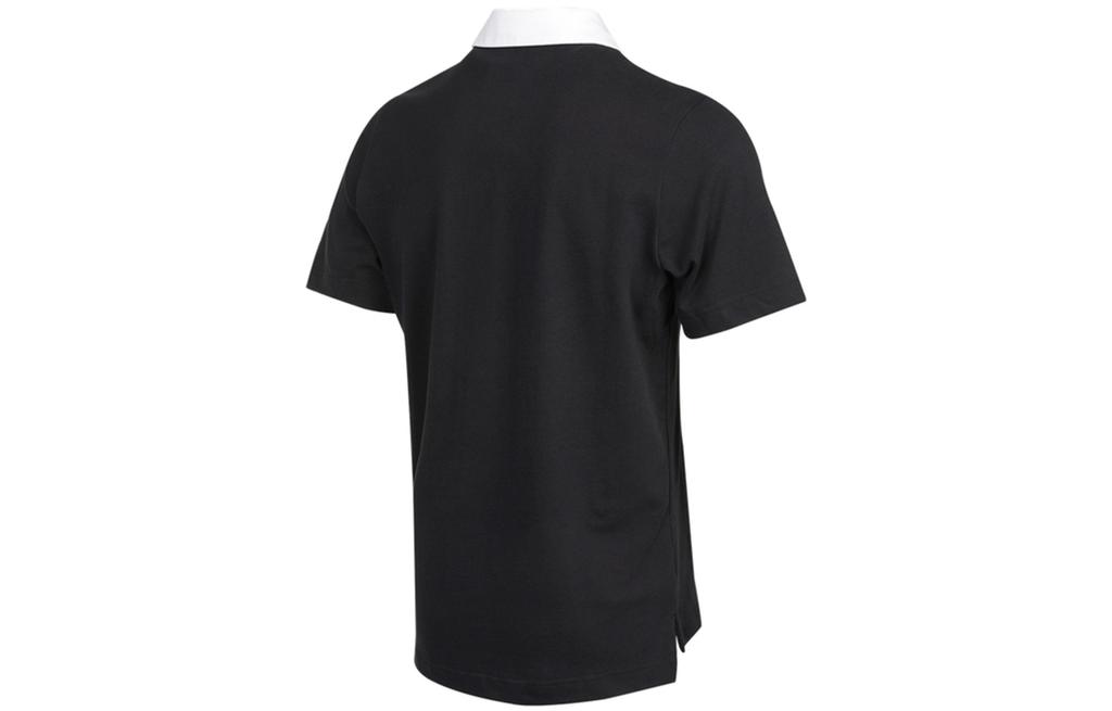 Nike Polo Shirts Men's Black Polo Collar Moderate Straight Fit DD4713-010