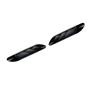 For Mercedes Benz C E CLA 2Pcs Sport Black Side Fender Air Vent Outlet Trim