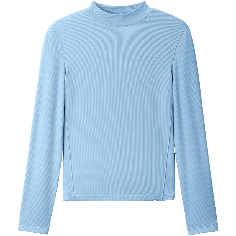 Beneunder Women s Semi-High Neck Base Layer Top SF026 L