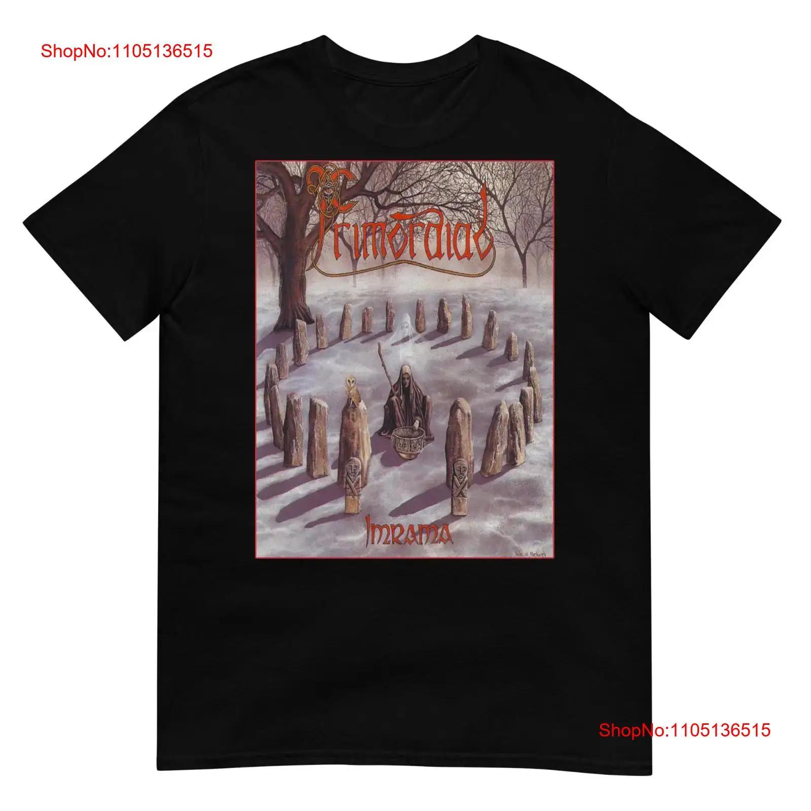 

PRIMORDIAL Imrama One Sided T SHIRT vintage Washed Unisex Soft Stylish Casual Stretched Breathable Slightly Comfortable S разноцветный
