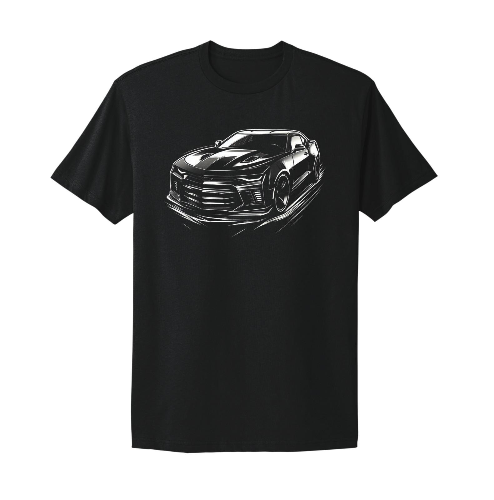 Camaro SS Z28 ZR1 ZL1 T-shirt Chevy Camaro RS T-shirt S