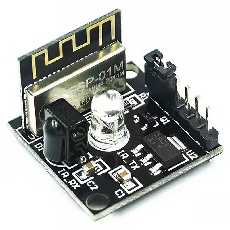 

ESP8285 infrared receive transmit wifi remote control switch module development learning board