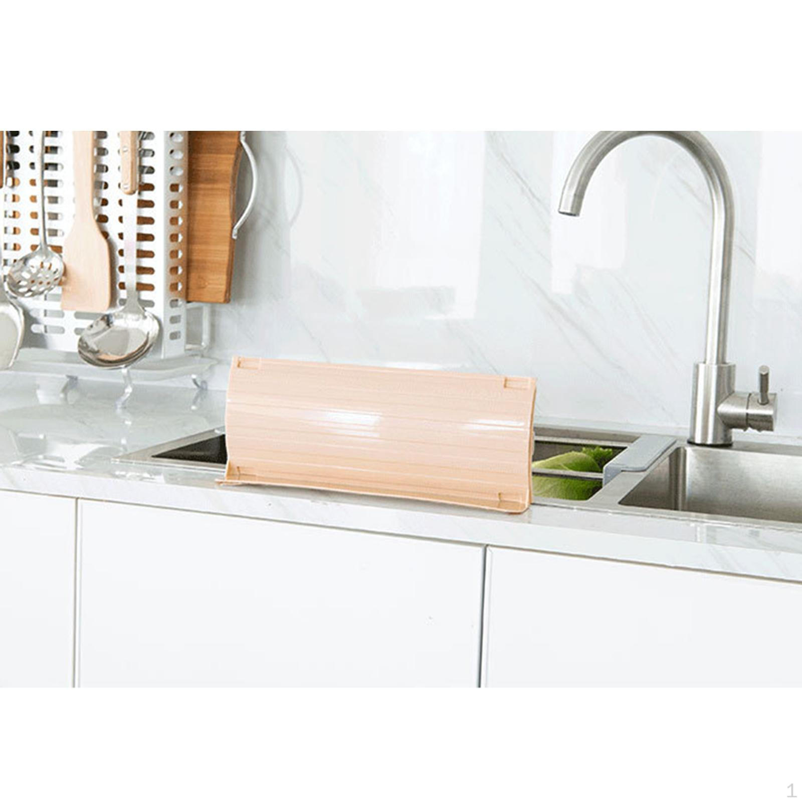 

Sink Splash Guard Kitchen Island Backsplash Placed behind Cooking Tool рожевий