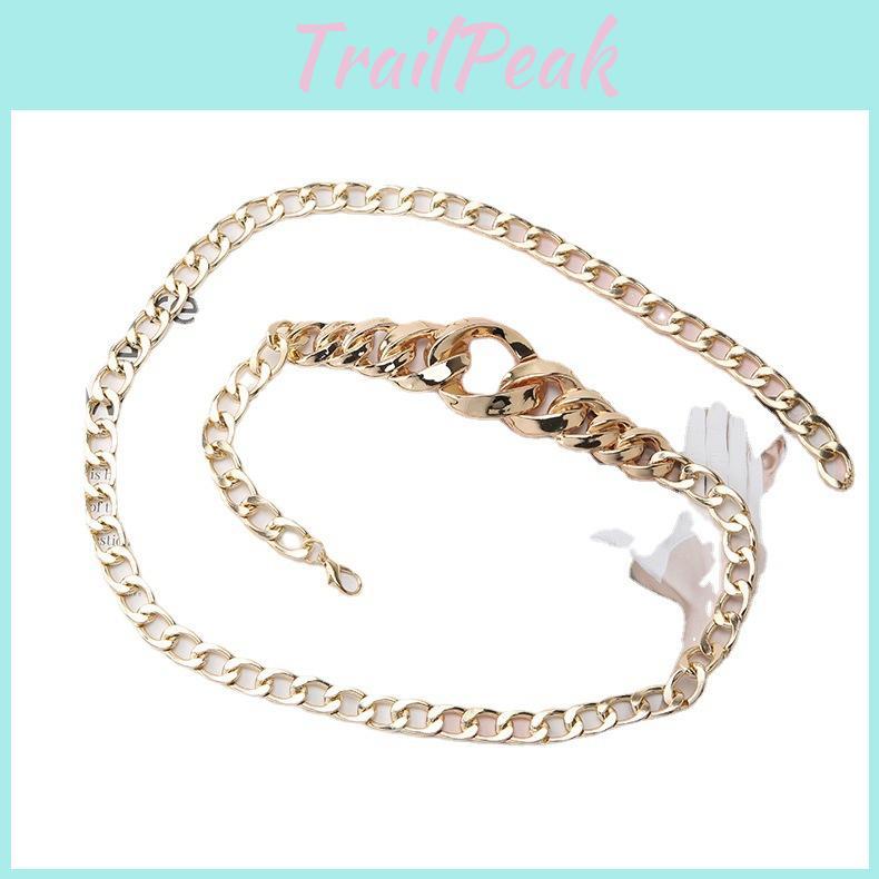 Metal Link Waist Chain For Women Versatile Decoration For Seasonal Wardrobe Upgrades