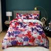 3D Striped Pattern National Flag Bedding Set Men Boy Duvet Cover Pillowcases 2/3pcs Single Double Bed Cover Gift Home Textile