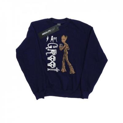 Mens Avengers Infinity War I Am Teenage Groot Sweatshirt