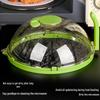 High-Temperature Resistant Microwave Heating Lid with Water Injection and Oil Splatter Protection