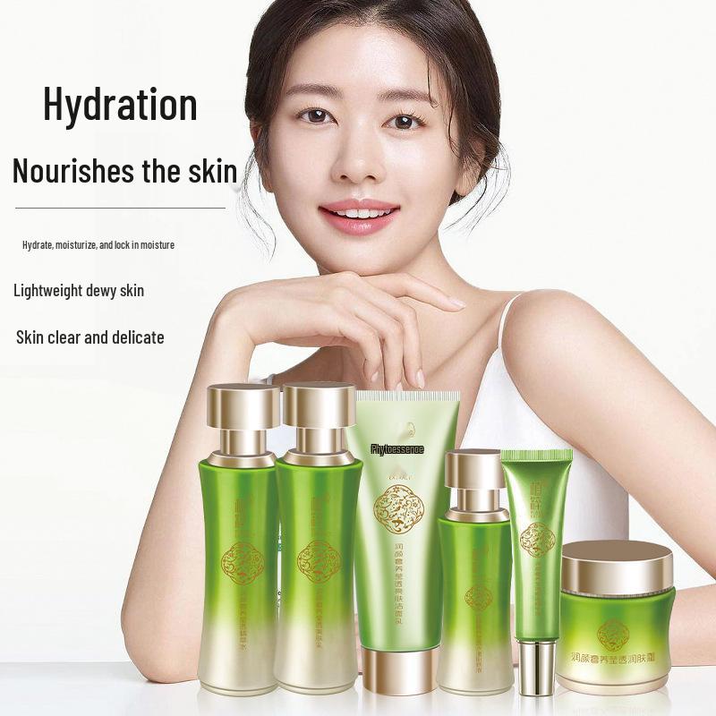 Plant-Based Herbal Skincare Set: Moisturizing, Hydrating & Nourishing Beauty Salon Collection