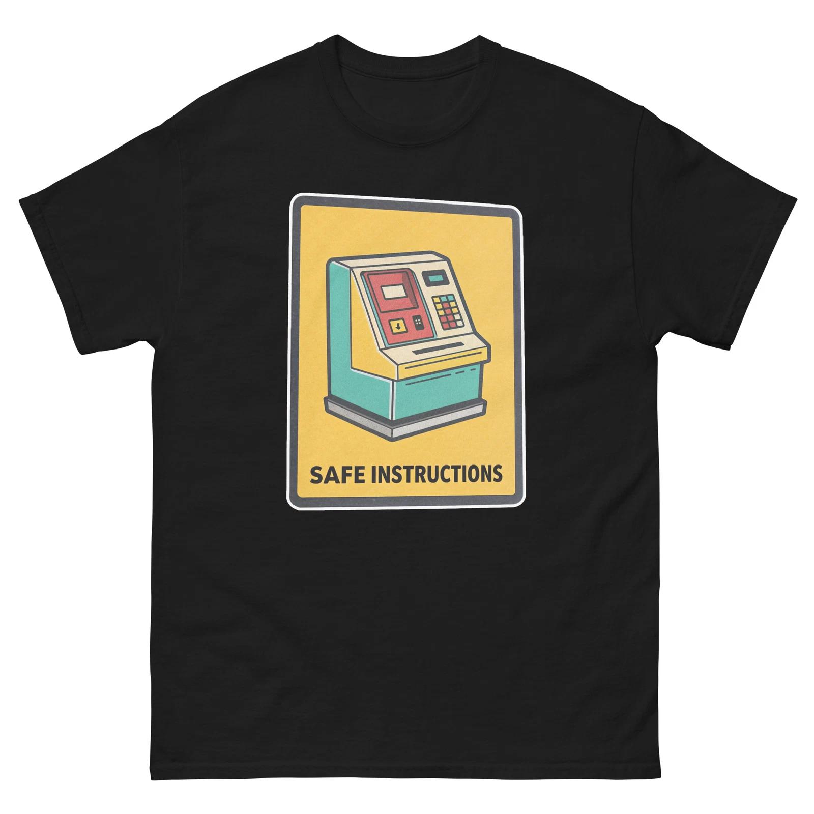 Safe Instructions Hotel Item Travel Motel T-Shirt 4XL