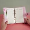 Macaron Simple Artistic Hand Account Book A5 Creative Diary Magnetic-Clasp Imitation Leather Gift Student Loose-Leaf Notebook