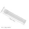Porte-aiguille transparent: Bouteille de Rangement Compacte en Plastique pour Accessoires de Couture DIY