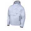 Nike Logo Pattern Solid Color Outdoor Casual Sports Hoodie Jacket Men Jacket Gray Purple FN3873-085