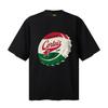 Meichao Alcatraz American Tide Brand Heavy Cotton 260 Short-sleeved T-shirt Men's and Women's Loose Casual and Versatile Summer