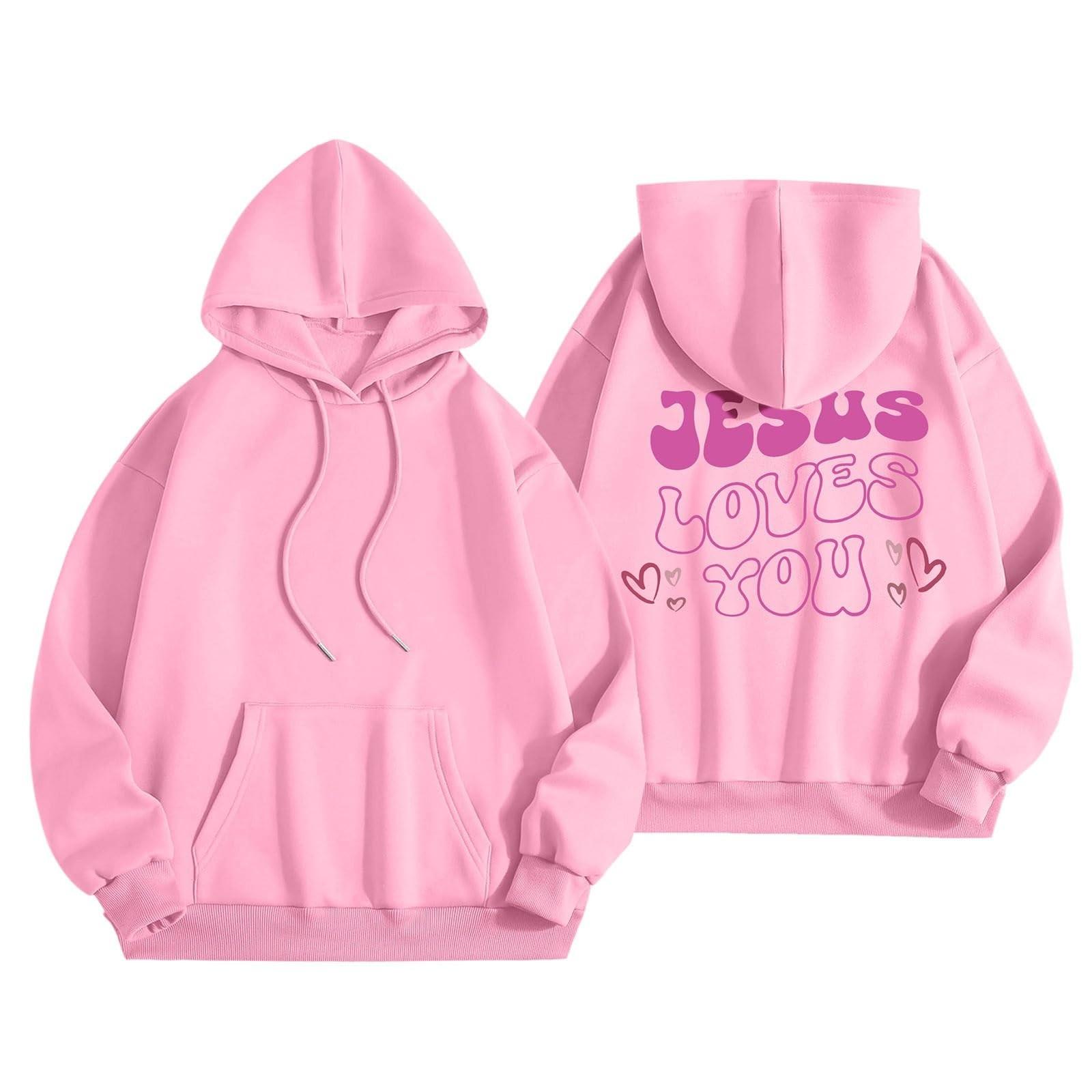 

Женская модная повседневная универсальная повседневная толстовка с капюшоном, повседневная толстовка с длинными рукавами и нашивками сверху XL розовый