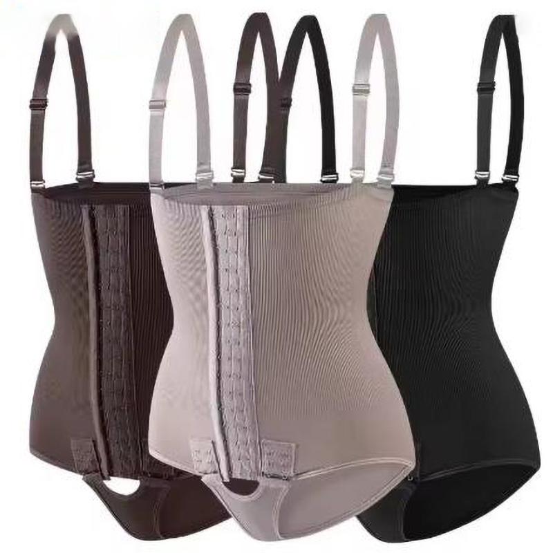 Women Shapewear Bodysuit High Waist Trainer Girdle Shorts Tummy Control Panties Body Shaper Butt Lifter Compression Underwear