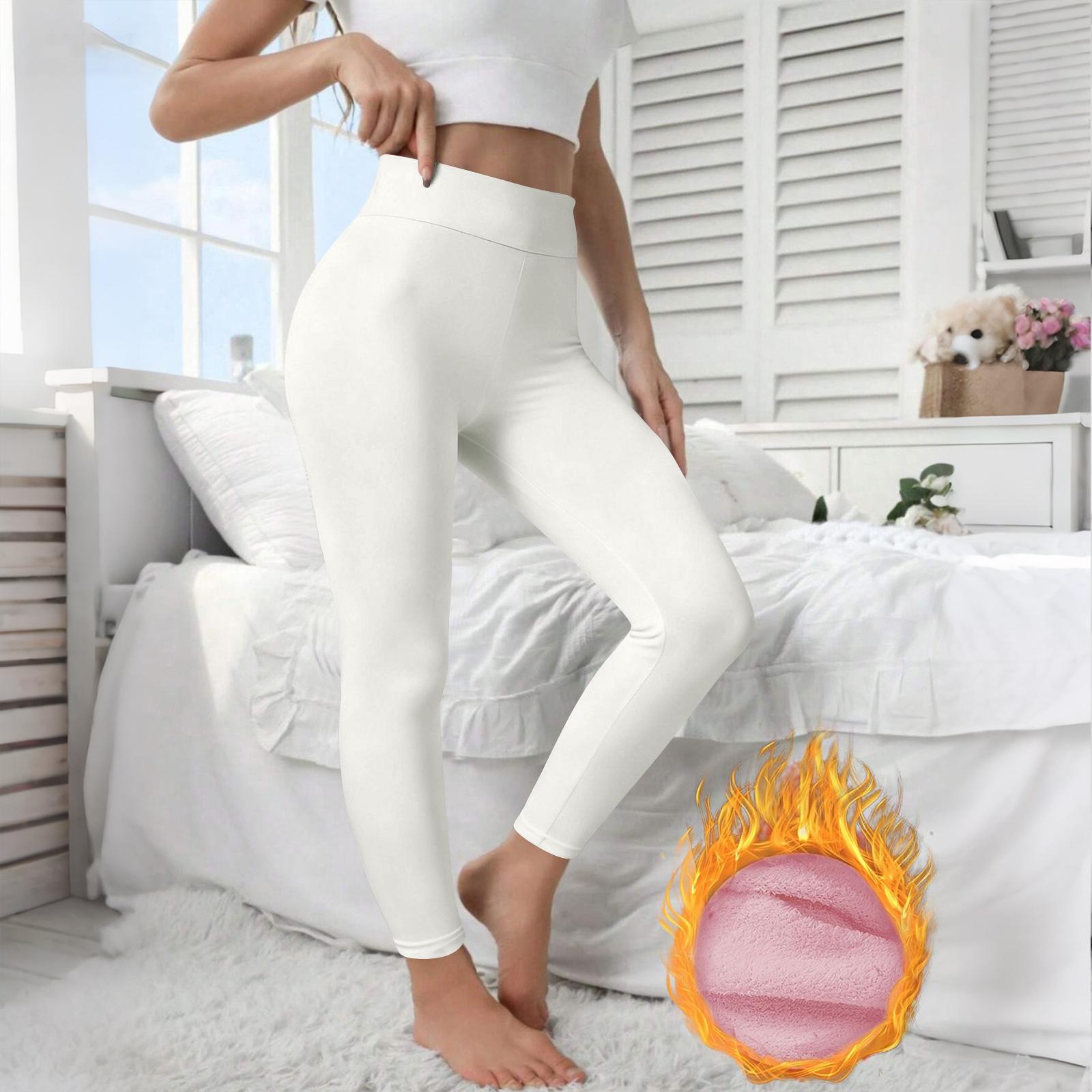 

Женские термобрюки на флисовой подкладке Женская зимняя верхняя одежда С высокой талией, с эффектом пуш-ап, утягивающие На флисовой подкладке, утолщенные L