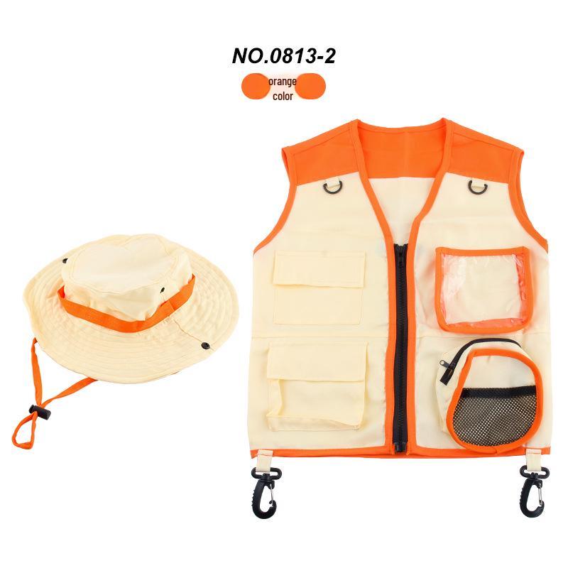 

Дитячий костюм жилет дослідника для вулиці - Ігрове спорядження для пригод