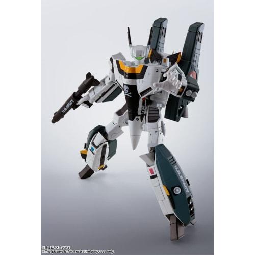 TAMASHII NATIONS HI-METAL R Super Dimension Fortress Macross VF-1S Super Valkyrie (Hikaru Ichijo Custom) Approximately 140mm Die-cast, ABS & PVC Paint