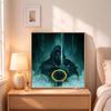 Mystical Owl Witch 5D Diy Diamond Paintings Mosaic Wall Round Diamond Art Painting Kits Embroidery Crystal Accessories Frameless