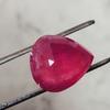 13 Cts Natural Mozambique Red Ruby Heart Shape Certified Heated Gemstone