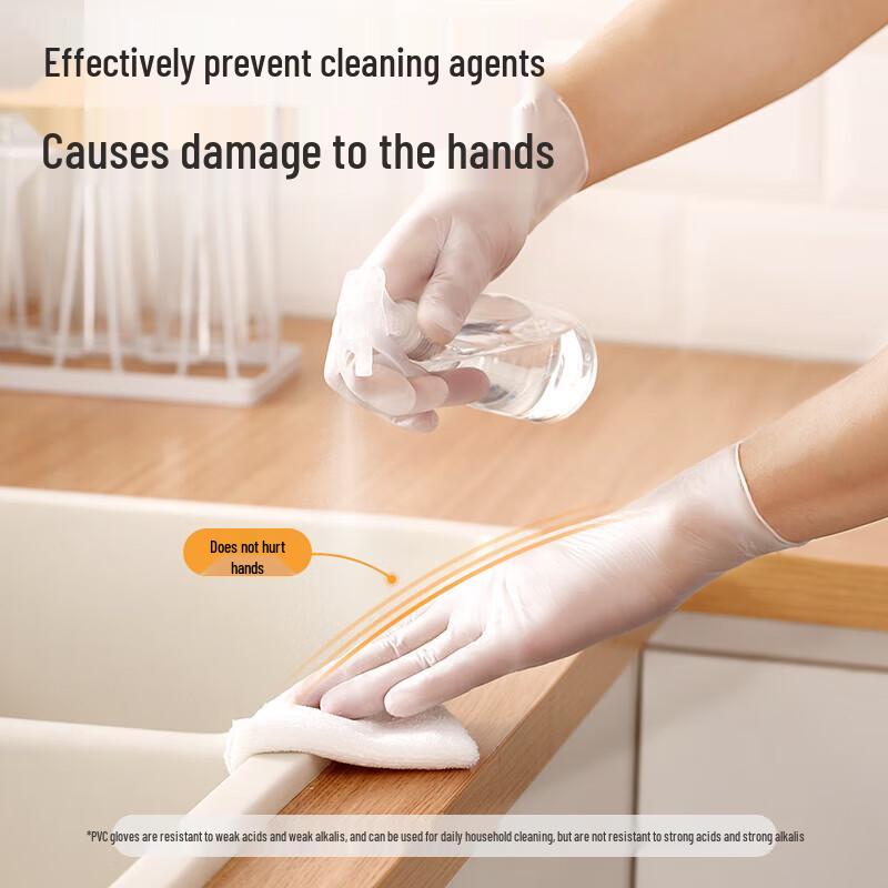 MARYYA Thin Disposable PVC Gloves