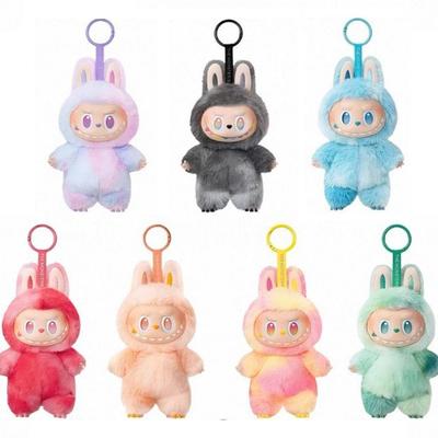 Labubu Soft Plush Keychains Trendy Soft Toy Monster Elf  Doll Bag Accessory Gift Cute Cartoon Pendant