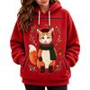 Unisex Long Sleeve Pet Dog Pocket Sweatshirt Hoodie Loose Casual Warm Pullover for Men and Women