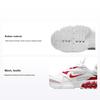 Zoom Air Bianco Fuoco Rosso Università Sneakers da Donna Argento Metallizzato CW3876-101