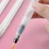 3 Pieces Large Capacity Watercolor Paint Brushes Refillable Art Brush Pen Flexible Nylon Bristles Portable Art Supplies